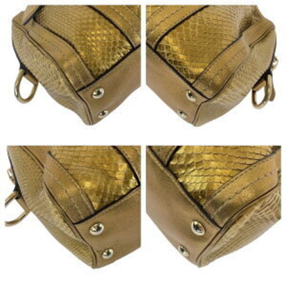 Gucci Python handbag shoulder bag - Picture 3 of 10